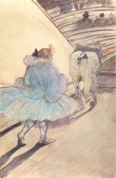 Im Zirkus, Eintritt in die Manege von Henri de Toulouse Lautrec